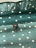 Unbranded 100% Polyester Polka Dots Teal Casual Dress Size L - photo 8