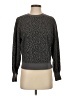Rails Animal Print Gray Pullover Sweater Size S - photo 1