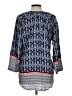 ALC ATLAST CLASSICS 100% Rayon Blue 3/4 Sleeve Blouse Size L - photo 2