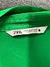 Zara Green Long Sleeve Blouse Size XS - photo 7