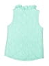 Crown & Ivy 100% Polyester Green Blue Vest Size S (kids) - photo 2