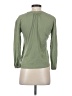 Everlane Green 3/4 Sleeve Button-Down Shirt Size XXS - photo 2