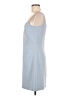 Bebe Solid Blue Casual Dress Size 8 - photo 5