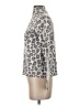 Tahari Animal Print Silver Turtleneck Sweater Size XS - photo 5