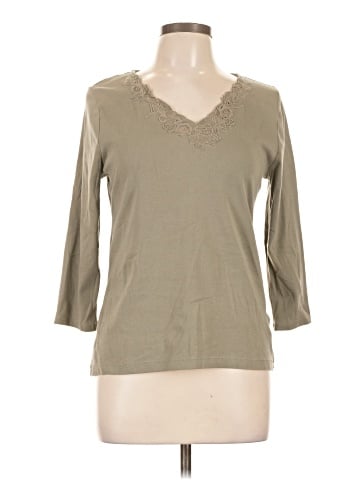 Lauren by Ralph Lauren 3/4 Sleeve Top (view 1)