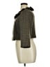 Danny & Nicole 100% Polyester Tweed Brown Jacket Size 14 - photo 5