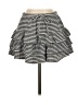 Assorted Brands Checkered-gingham Gray Casual Skirt Size S - photo 1