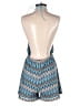 Kimcine 100% Polyester Chevron-herringbone Blue Romper Size L - photo 2
