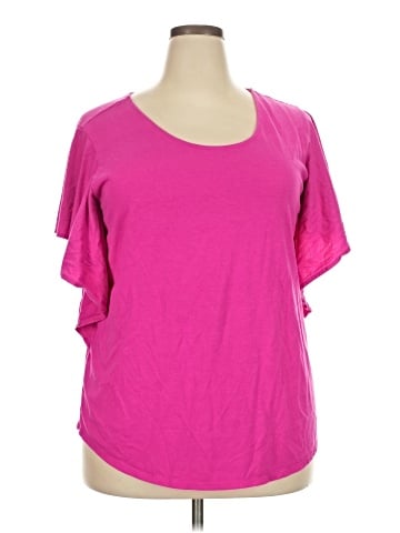 Boutique + Short Sleeve Top (view 1)