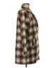 Passion 100% Polyester Plaid Brown Coat Size M - photo 4