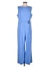 Shein Solid Blue Jumpsuit Size XL - photo 1