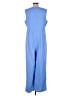 Shein Solid Blue Jumpsuit Size XL - photo 2
