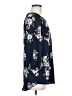 Maurices 100% Polyester Blue 3/4 Sleeve Blouse Size M - photo 4