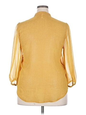 Xhilaration 3/4 Sleeve Blouse (view 2)