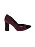Tommy Hilfiger Color Block Burgundy Heels Size 7 1/2 - photo 1