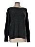 Athleta Metallic Gray Wool Sweater Size L - photo 1
