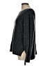 Athleta Metallic Gray Wool Sweater Size L - photo 5