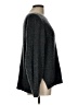 Athleta Metallic Gray Wool Sweater Size L - photo 4