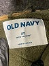 Old Navy 100% Polyester Solid Green Snow Jacket Size 3T - photo 3