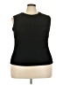 In'Voland Black Sleeveless Blouse Size 24 - photo 1