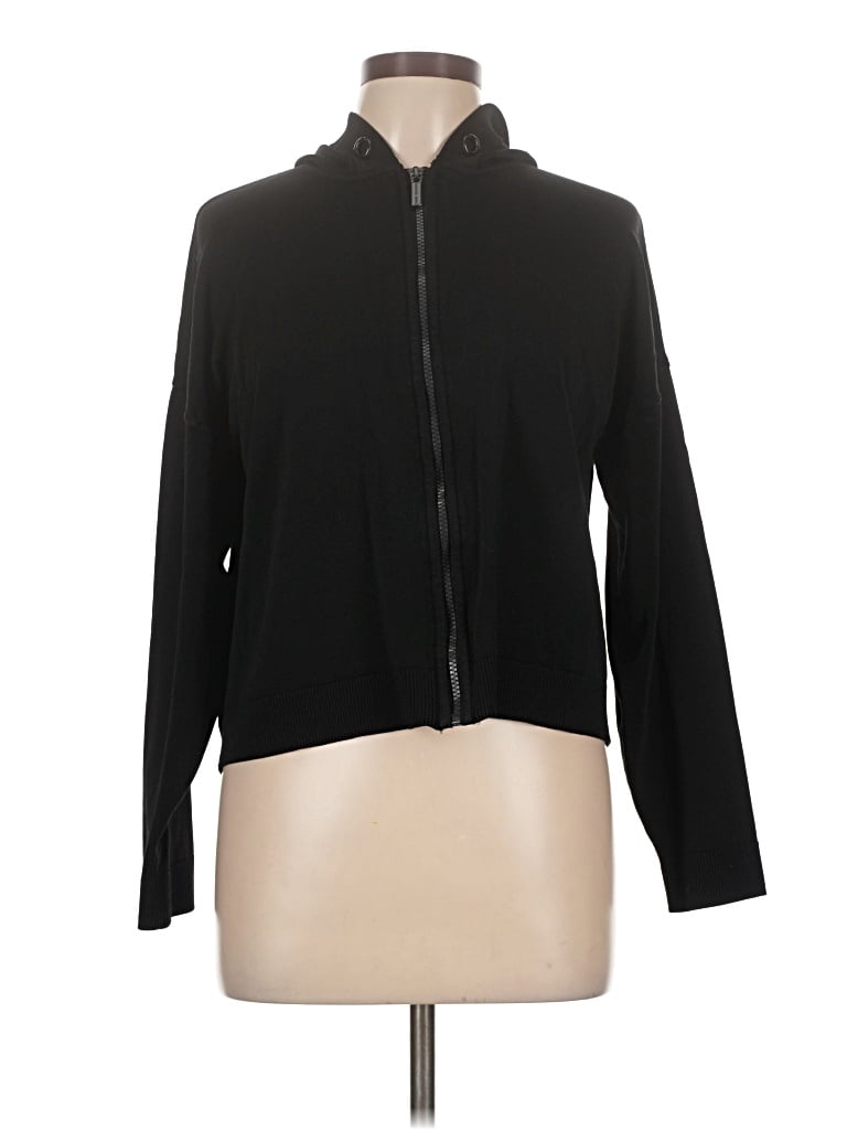 Pre-owned Michael Michael Kors Cardigan Sweater In Black