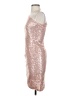 Grace Karin Metallic Pink Cocktail Dress Size S - photo 5
