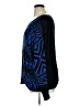 Karen Kane 100% Rayon Print Blue Pullover Sweater Size XL - photo 5