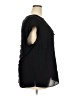 Pale Sky Black Short Sleeve Top Size 2X - photo 4