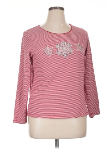 Karen Scott Long Sleeve Top (view 1)
