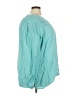 Lane Bryant 100% Rayon Teal Long Sleeve Blouse Size 28 - photo 4