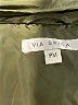 Via Spiga 100% Polyester Solid Green Raincoat Size M (petite) - photo 6