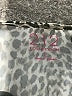 212 Collection Animal Print Black Short Sleeve Blouse Size L - photo 7