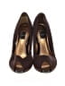 Glint Burgundy Brown Heels Size 9 1/2 - photo 2