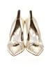 Versani Metallic Gold Heels Size 10 - photo 2