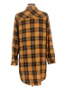 Billy T Plaid Orange Long Sleeve Button-Down Shirt Size L - photo 2