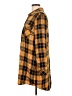 Billy T Plaid Orange Long Sleeve Button-Down Shirt Size L - photo 5