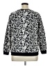 DressBarn Paisley Black Pullover Sweater Size XL - photo 2