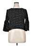 rue21 Polka Dots Black 3/4 Sleeve Blouse Size XL - photo 1