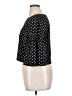 rue21 Polka Dots Black 3/4 Sleeve Blouse Size XL - photo 5