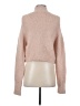 Zara 100% Wool Pink Turtleneck Sweater Size S - photo 2