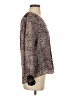 Hale Bob 100% Viscose Animal Print Brown 3/4 Sleeve Blouse Size M - photo 4