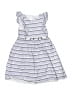 Florence Eiseman Stripes Gray Dress Size 6X - photo 1