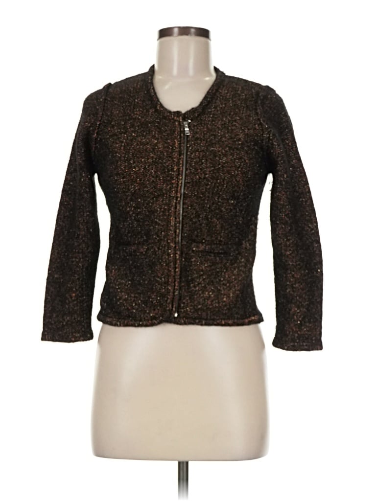 Sonia Rykiel Cardigan Sweater In Brown