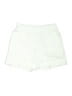 Escada 100% Cotton Solid Green Shorts Size L - photo 1