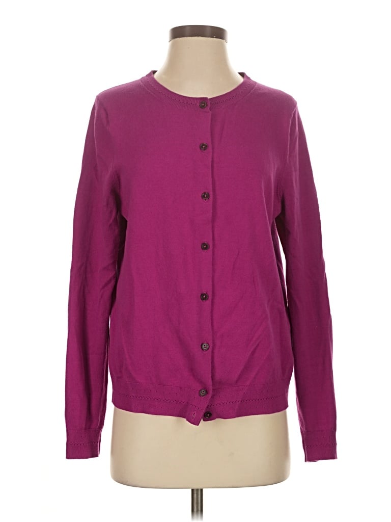 Pre-owned Boden Cardigan Sweater In Purple