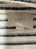 Ann Taylor LOFT Outlet Stripes Silver Blazer Size XL - photo 6