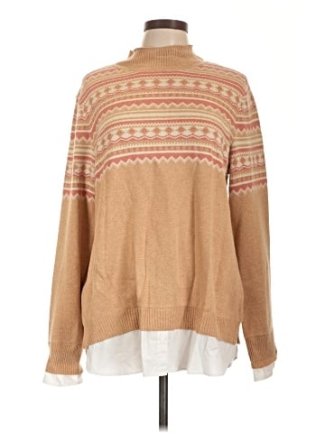 Isaac Mizrahi LIVE! Pullover Sweater (view 1)