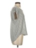 Splendid Silver Short Sleeve T-Shirt Size S - photo 4
