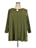 Avenue Green 3/4 Sleeve Top Size 30 - 32 Plus - photo 1