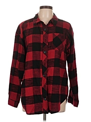 Maurices Long Sleeve Button-Down Shirt (view 1)